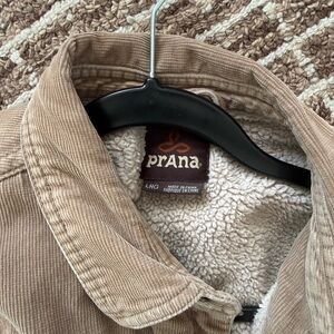 Prana Beige Corduroy Jacket